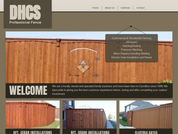Dhcs Professional Fence Services