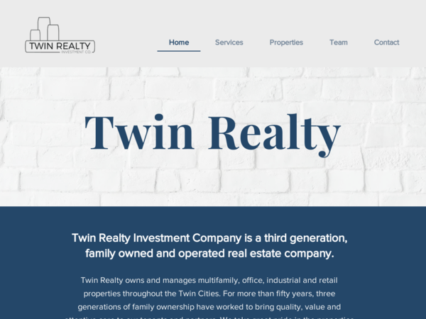Twin Realty Investment Co