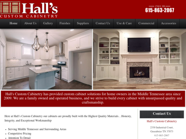 Hall's Custom Cabinets