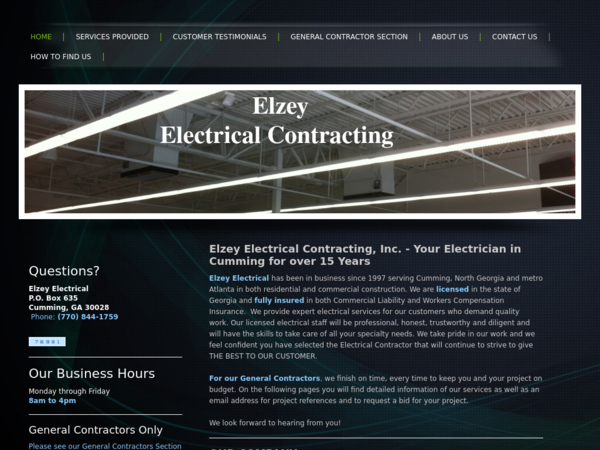 Elzey Electrical Contracting