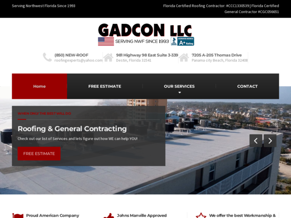 Gadcon Roofing & Waterproofing