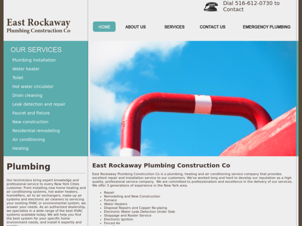 East Rockaway Plumbing Construction Co