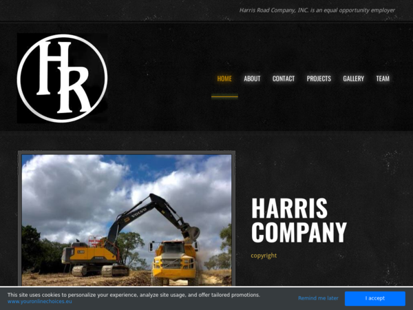Harris Road Construction