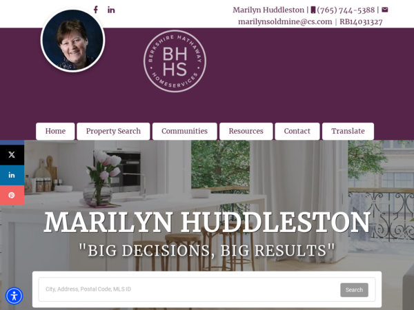 Marilyn Huddleston Real Estate Agent