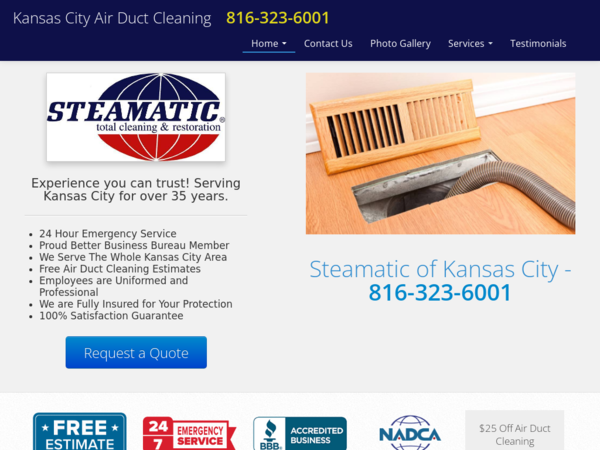 Kansas City Air Duct Cleaning