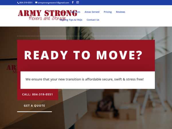 Army Strong Movers and Storage Inc