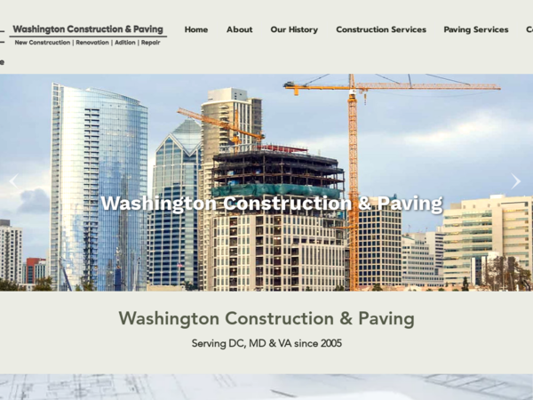 Washington Construction & Paving