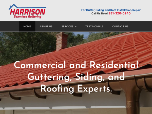Harrison Seamless Guttering