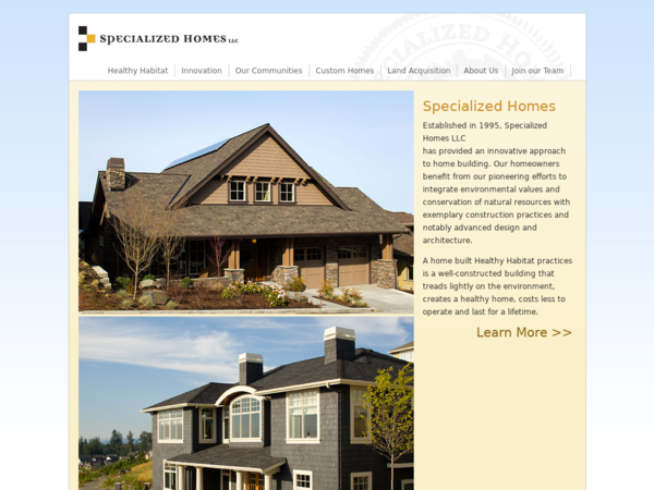 Specialized Homes