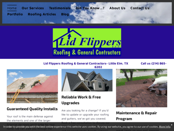 Lid Flippers Roofing & General Contractors