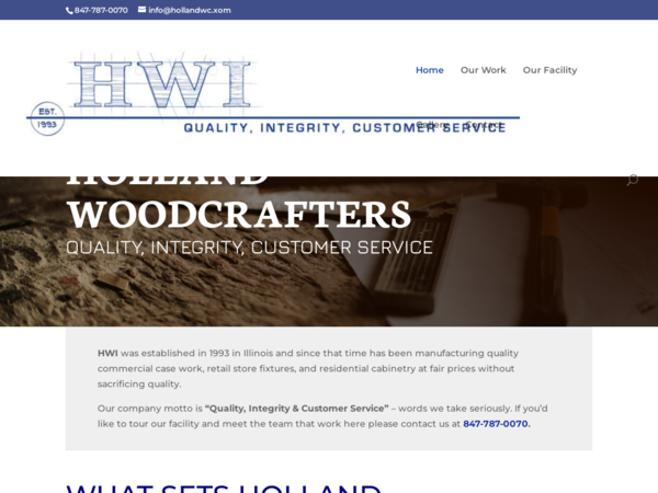 Holland Woodcrafters Inc