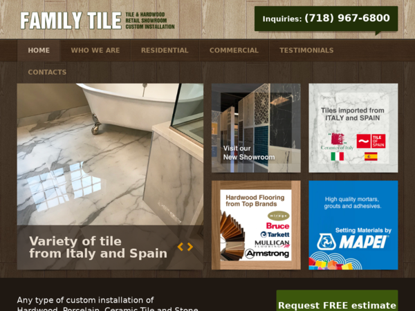 Family Tile Custom Installation