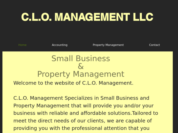 C.l.o. Management LLC