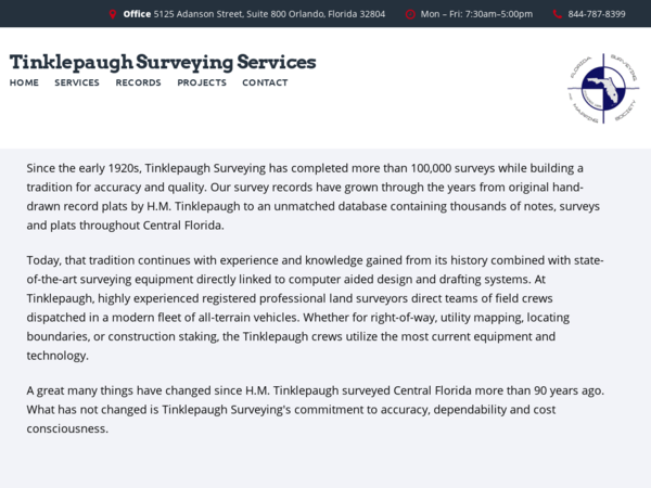 Tinklepaugh Surveying Services