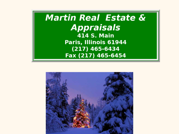 Martin Real Estate & Appraisals