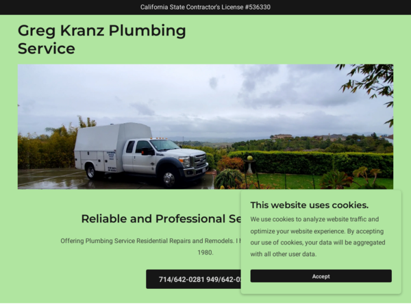 Greg Kranz Plumbing Service
