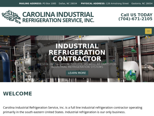 Carolina Industrial Refrigeration Services