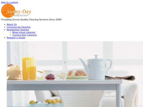 Sunny Day Cleaning Services