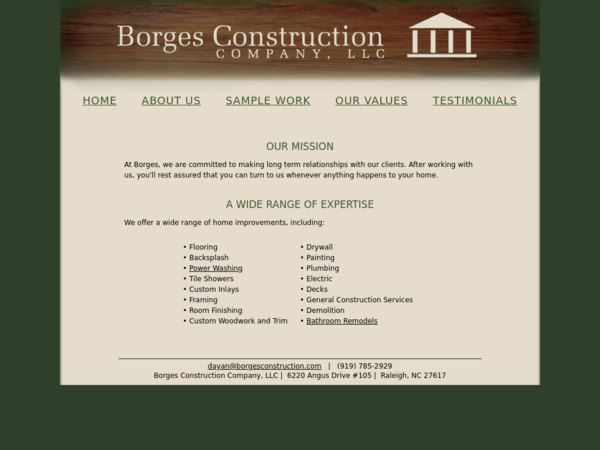 Borges Construction Co