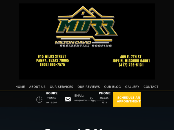 Milton David Residential Roofing