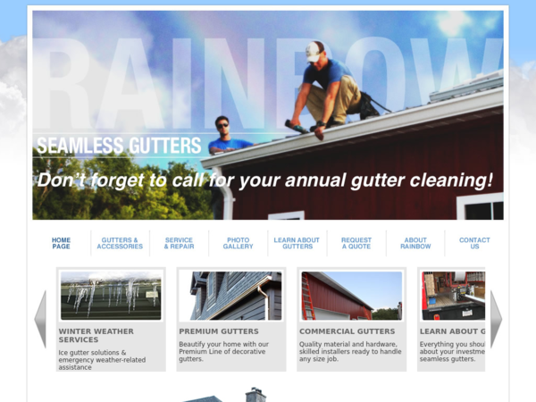Rainbow Seamless Gutters