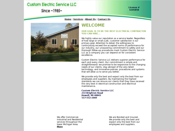 Custom Electric Service