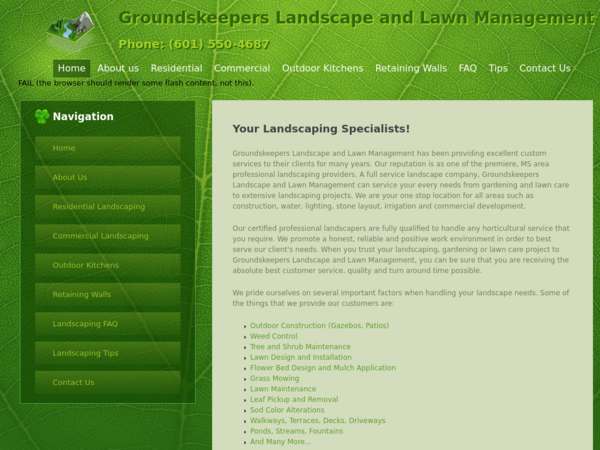 Groundskeepers Landscape