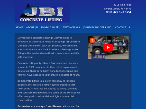 JBI Concrete Lifting