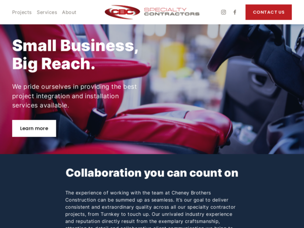 Cheney Brothers Construction Inc