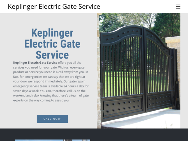 Keplinger Electric Gate Service