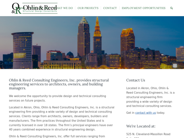 Ohlin & Reed Consulting Engineer