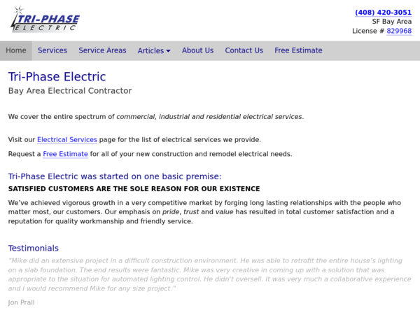 Tri-Phase Electric