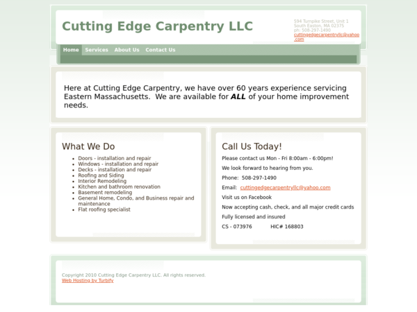 Cutting Edge Carpentry LLC
