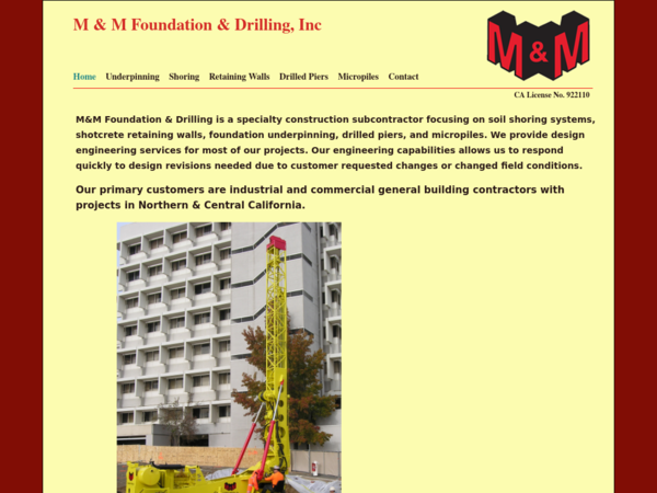 M & M Foundation & Drilling