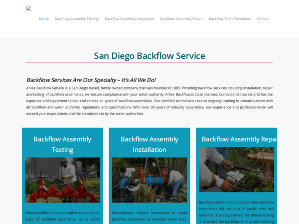 Ahlee Backflow Enterprises