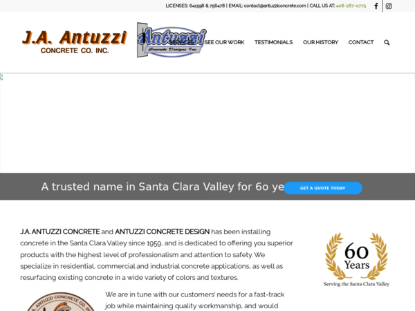 Antuzzi Concrete Designs Inc