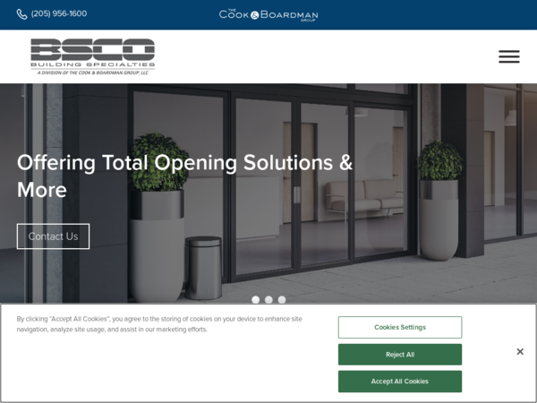 Building Specialties Co Tuscaloosa
