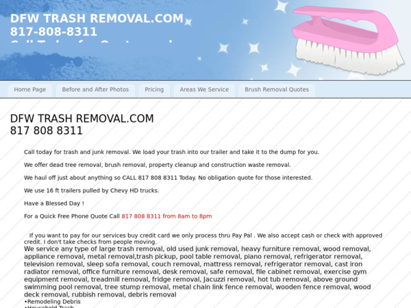 DFW Trash Removal.com