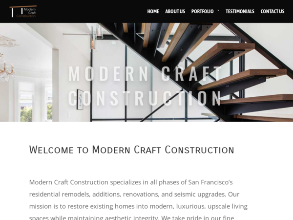 Modern Craft Construction Inc