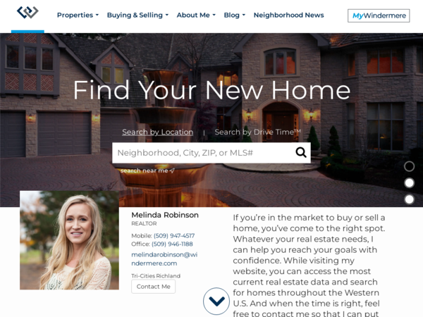 Melinda Robinson Realtor