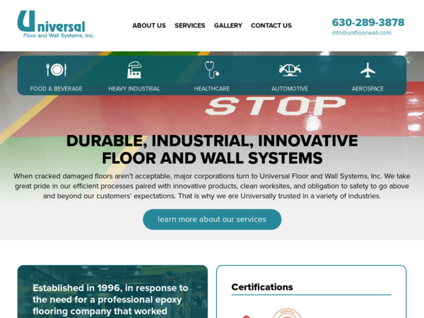 Universal Floor and Wall Systems