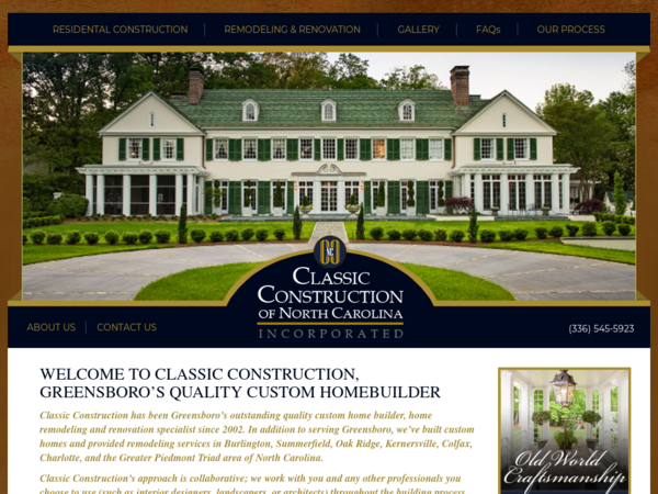 Classic Construction-Nc Inc