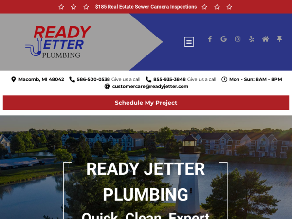 Ready Jetter Drain Cleaning