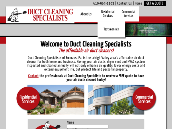 Duct Cleaning Specialist