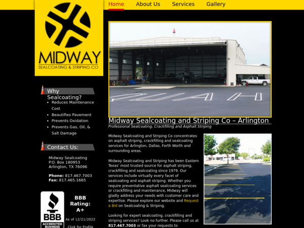Midway Sealcoating & Striping