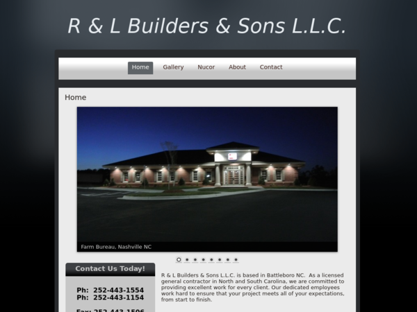 R & L Builders & Sons LLC