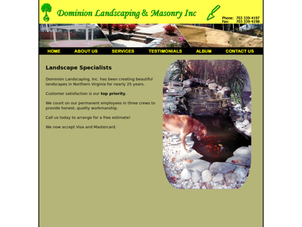 Dominion Landscaping & Masonry Inc.