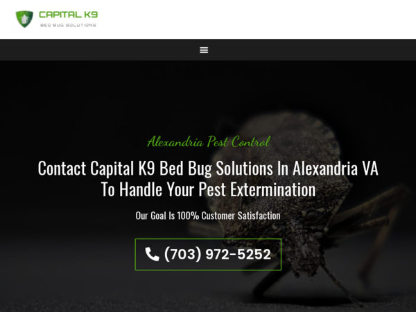 Capital K9 Bed Bug Solutions