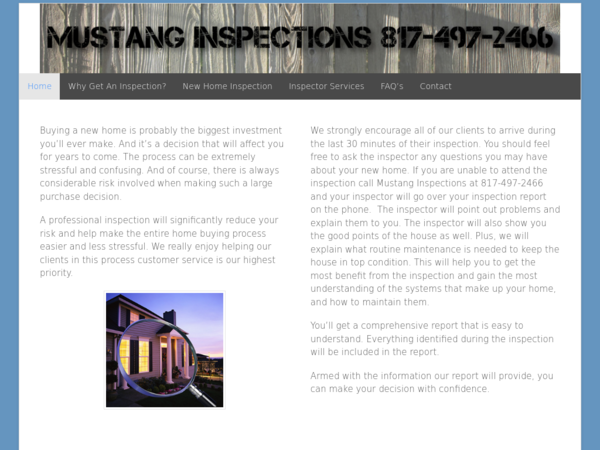 Mustang Inspections