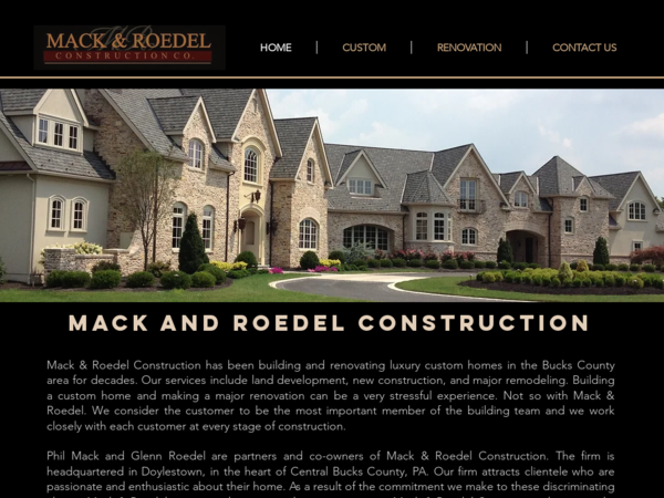Mack-Roedel Custom Builders